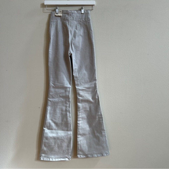 We The Free Jayde Flare Jeans Grey - Picture 6 of 6